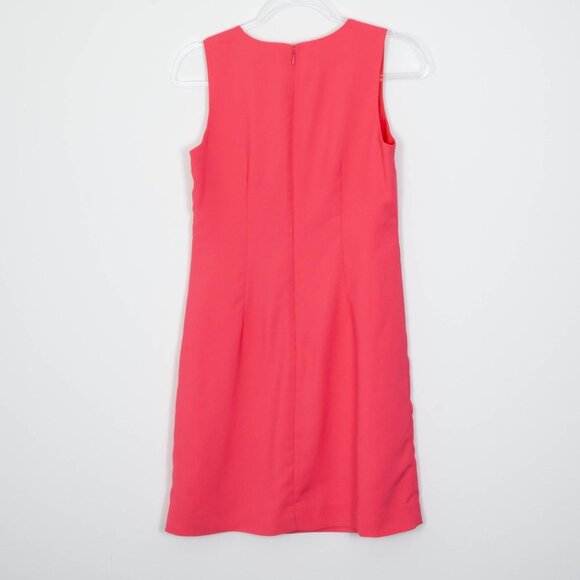 J. Crew Pink Classic Suiting Shift Dress Womens Size 0 NWT - Picture 6 of 8